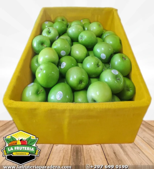 Manzana Verde Cesta Amarilla