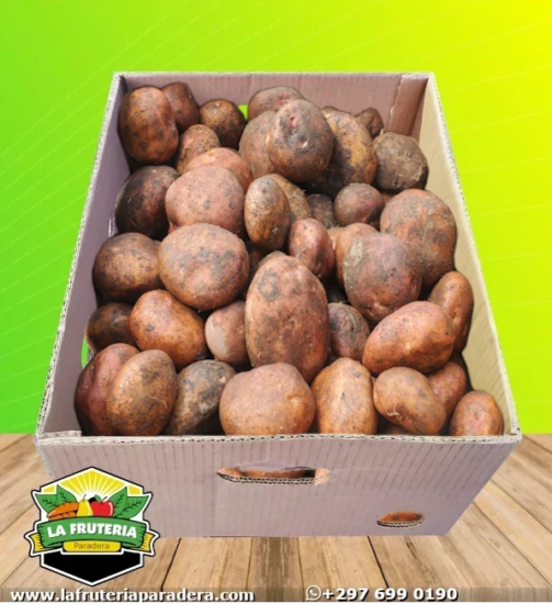 Papa Pastusa caja abierta