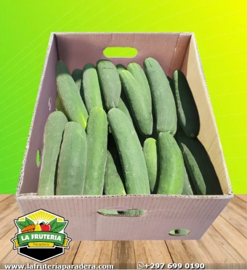 Pepino caja abierta