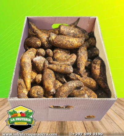 Arracacha caja abierta