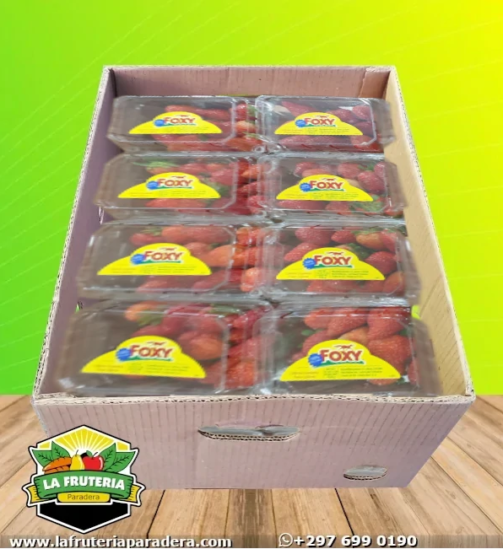 Fresas caja abierta