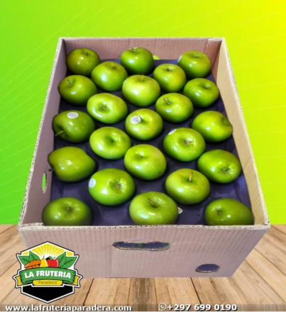 Manzanas Verdes caja abierta