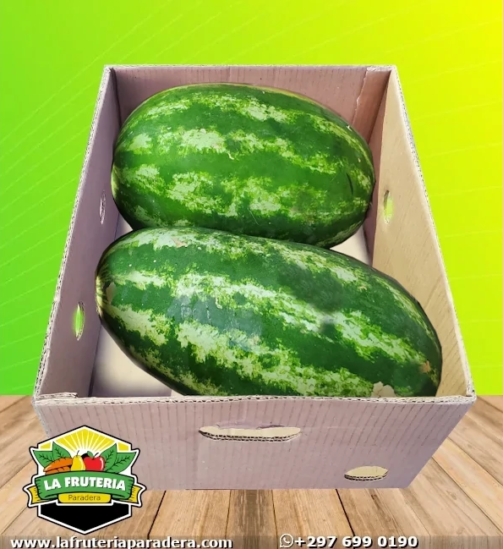 Sandía en caja