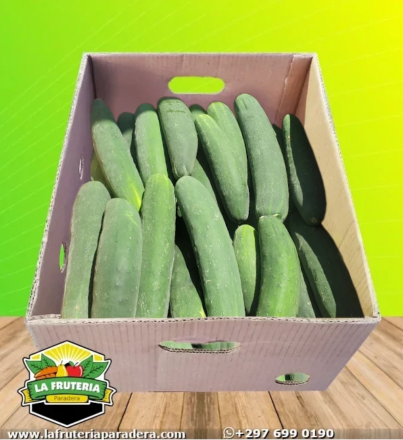 Pepino caja abierta