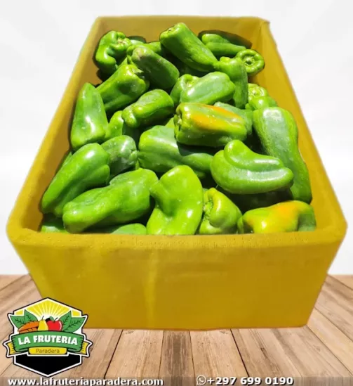 Pimentón Verde Cesta