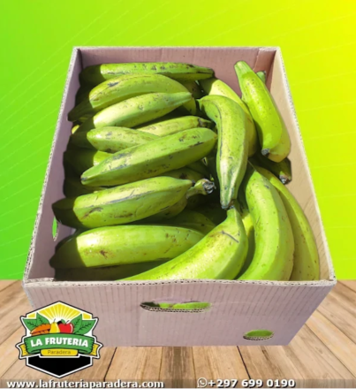 Plátano caja abierta