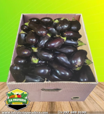 Berenjenas caja abierta