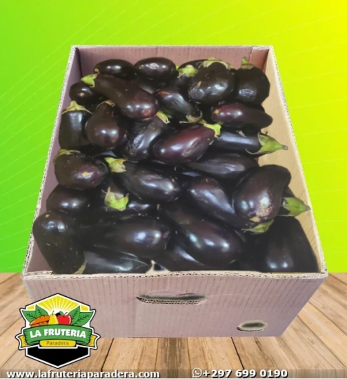 Berenjenas caja abierta