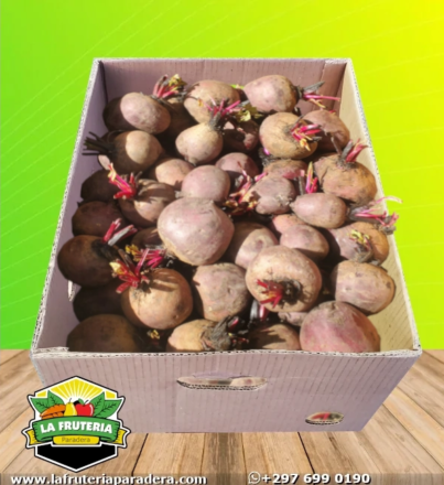Remolacha caja abierta