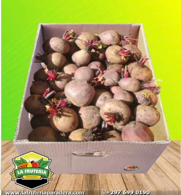 Remolacha caja abierta
