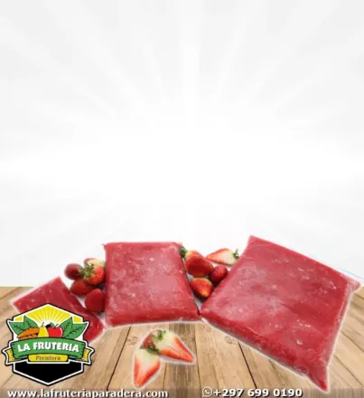 Pulpa de Fresas al detal